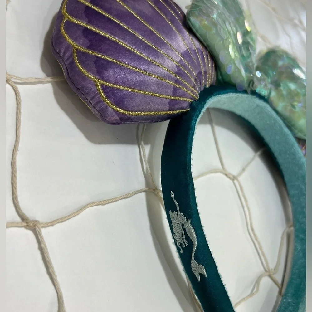Disney Magical Mermaid Hair Accessory Purple and Green